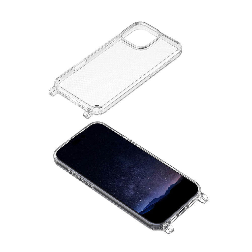 Apple iPhone 16 Pro Max Case Zore X-Rop Transparent Cover