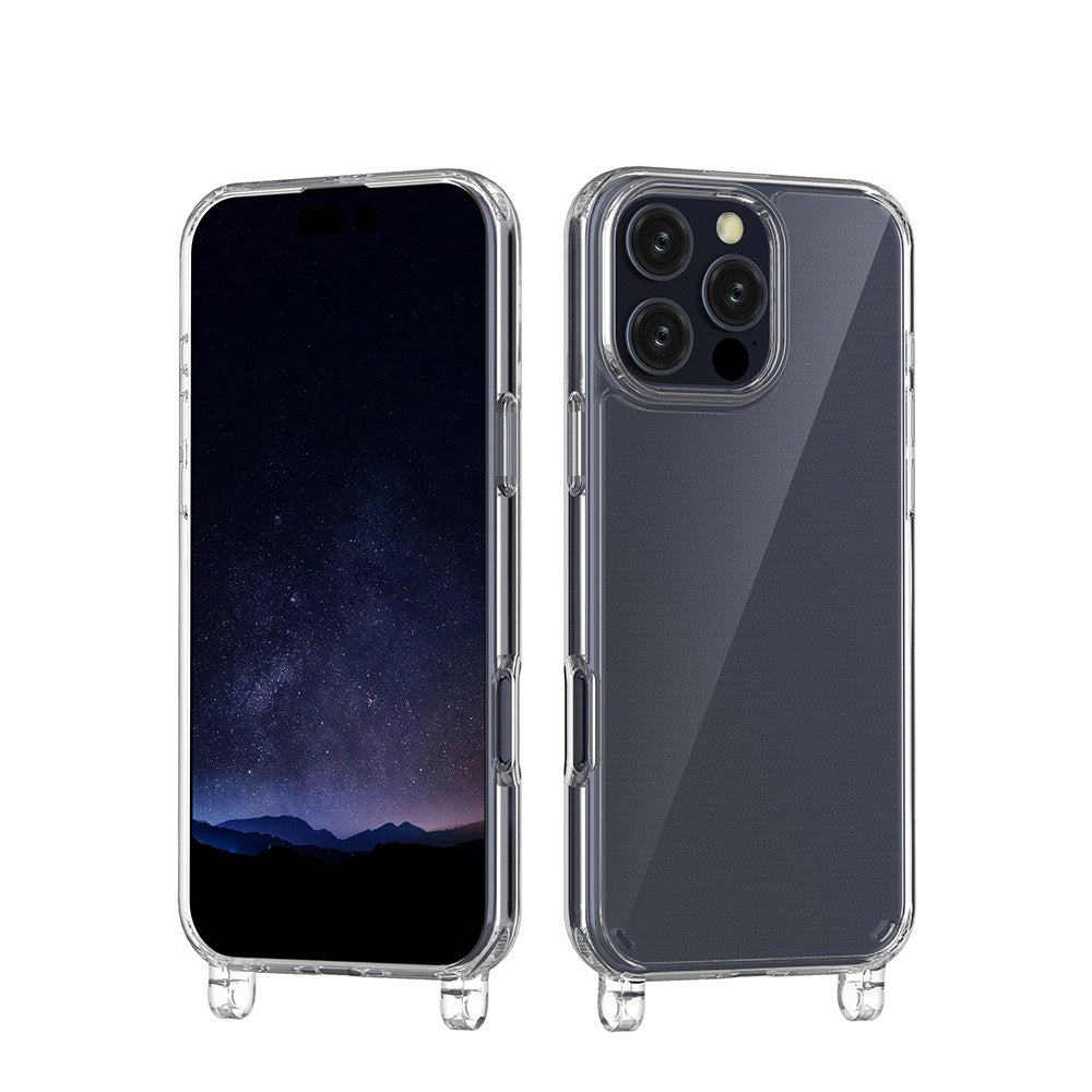 Apple iPhone 16 Pro Max Case Zore X-Rop Transparent Cover
