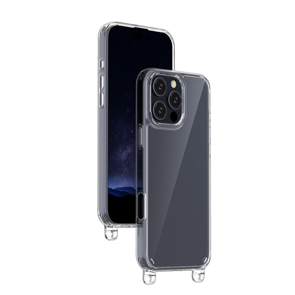Apple iPhone 16 Pro Max Case Zore X-Rop Transparent Cover