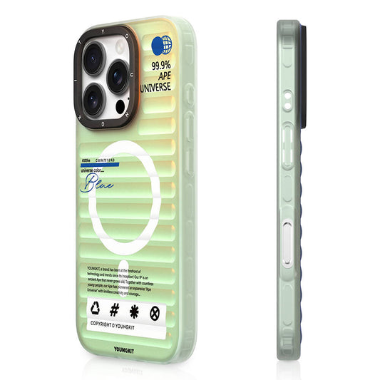Apple iPhone 16 Pro Max M-safe Charging Feature Youngkit Chameleon Series Cover Blue 