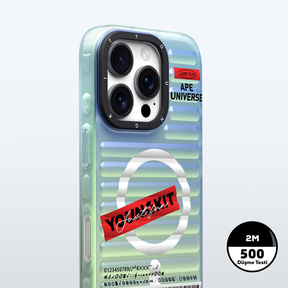 Apple iPhone 16 Pro Max M-safe Charging Feature Youngkit Chameleon Series Cover Red 