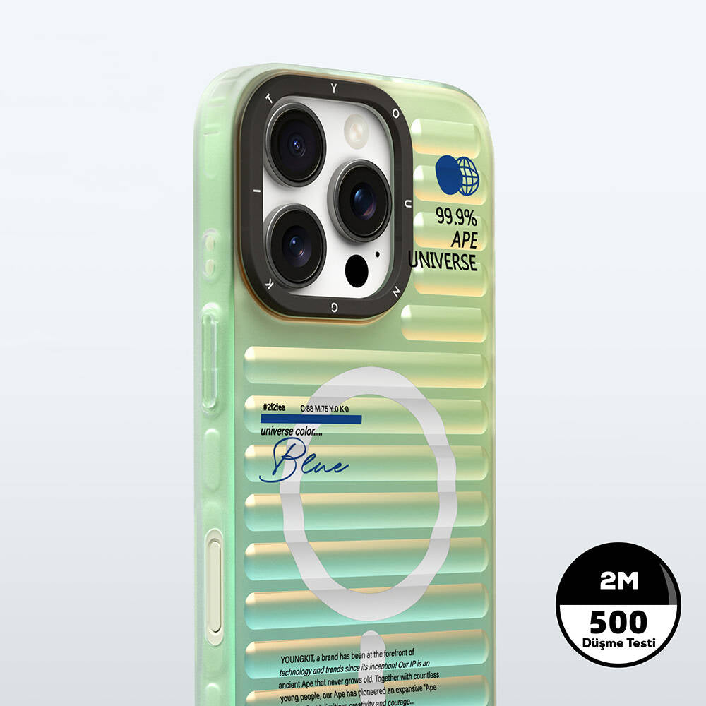 Apple iPhone 16 Pro Max M-safe Charging Feature Youngkit Chameleon Series Cover Red 