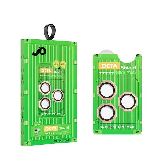 Apple iPhone 16 Pro Zore CL-19 Camera Lens Protector Gold