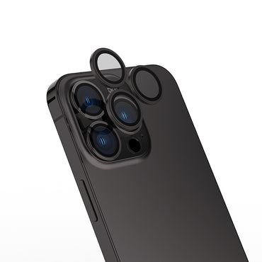 Apple iPhone 16 Pro Zore Micro Camera Lens Protector Black 