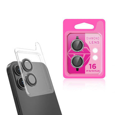 Apple iPhone 16 Zore CL-06 Camera Lens Protector Pink