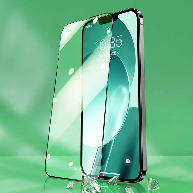 Apple iPhone 16E Benks V Pro Green Light Ekran Koruyucu Renksiz