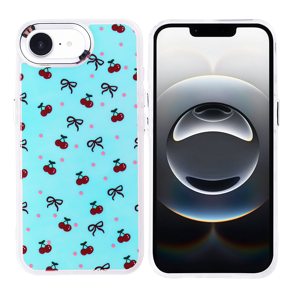 Apple iPhone 16E Airbag Design Zore Hadra Cover Cherry