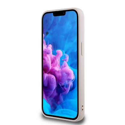 Apple iPhone 16E Kılıf Guess Orjinal Lisanslı 4G Büyük Metal Logolu Glitter Kapak Siyah