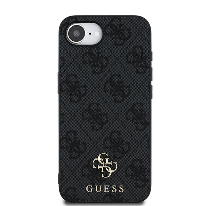 Apple iPhone 16E Kılıf Guess Orjinal Lisanslı M-safe Şarj Özellikli Small 4G Classic Kapak Pembe