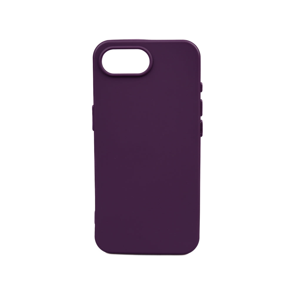 Apple iPhone 16E Case Zore Bias Silicone Purple