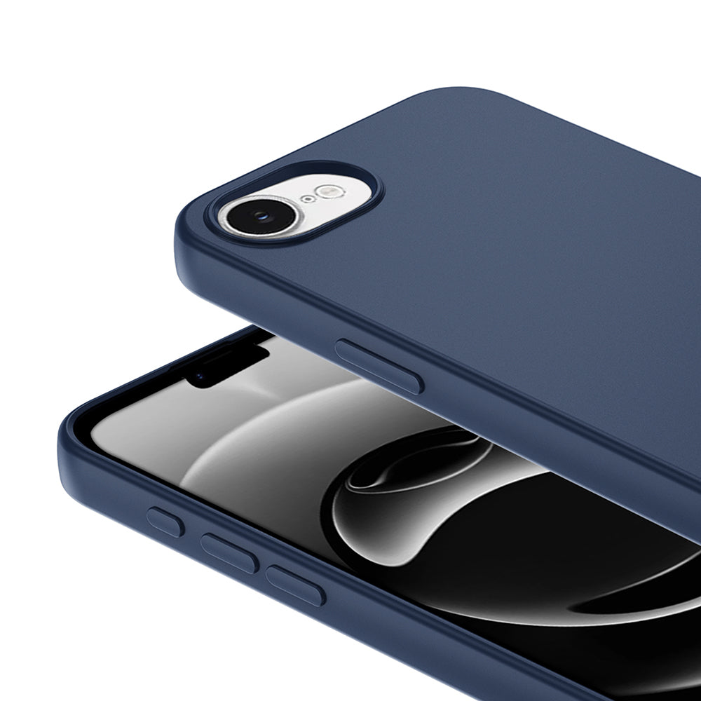 Apple iPhone 16E Case Zore Mara Launch Cover Dark Purple