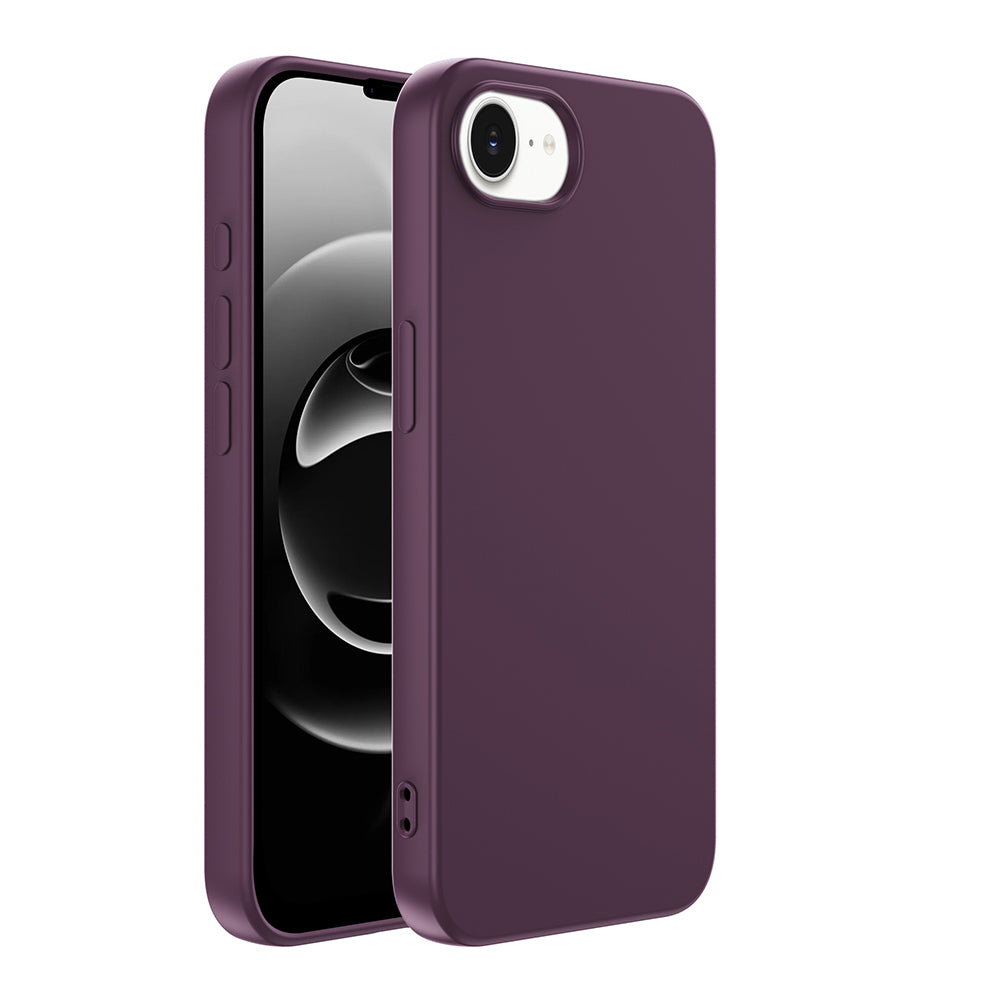 Apple iPhone 16E Case Zore Mara Launch Cover Dark Purple