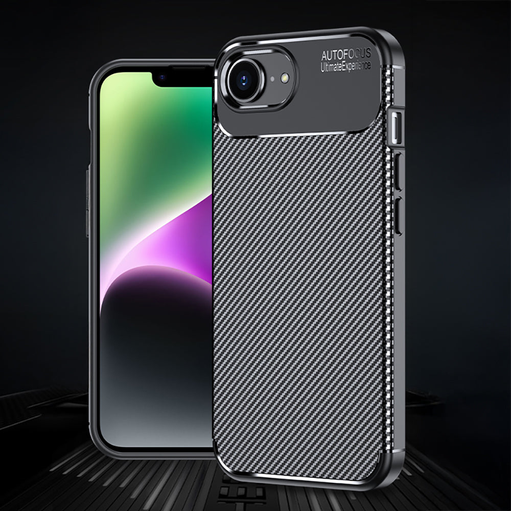 Apple iPhone 16E Case Zore Negro Silicone Cover Black