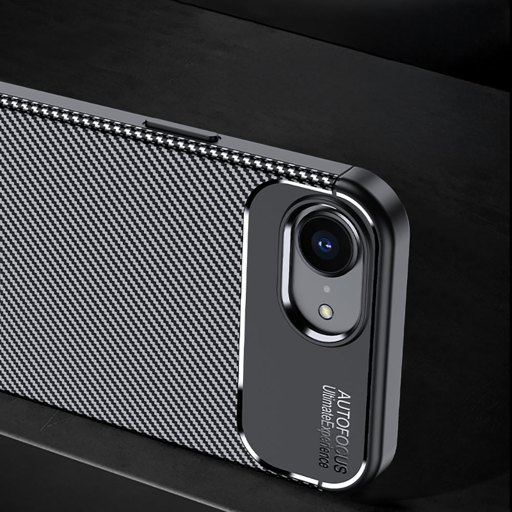 Apple iPhone 16E Case Zore Negro Silicone Cover Black