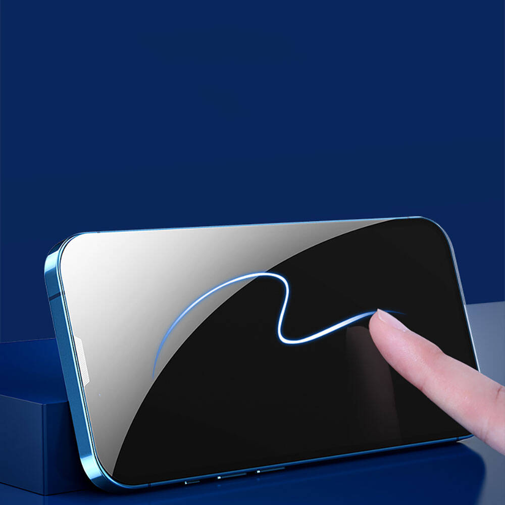 Apple iPhone 16E Recci RSP-A10 HD Tempered Glass Screen Protector + Easy Application Tool Black 