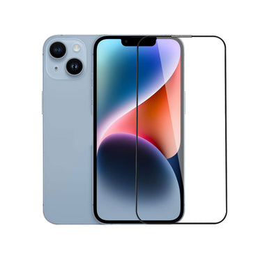 Apple iPhone 16E Wiwu CZ-003 Hydrophobic and Oleophobic Anti-Glare Glass Screen Protector with Blue Light Technology Black 