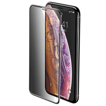 Apple iPhone 16E Zore Anti-Dust Privacy Tempered Screen Protector Black