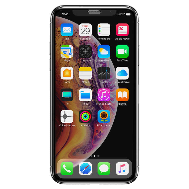 Apple iPhone 16E Zore Anti-Dust Privacy Tempered Screen Protector Black