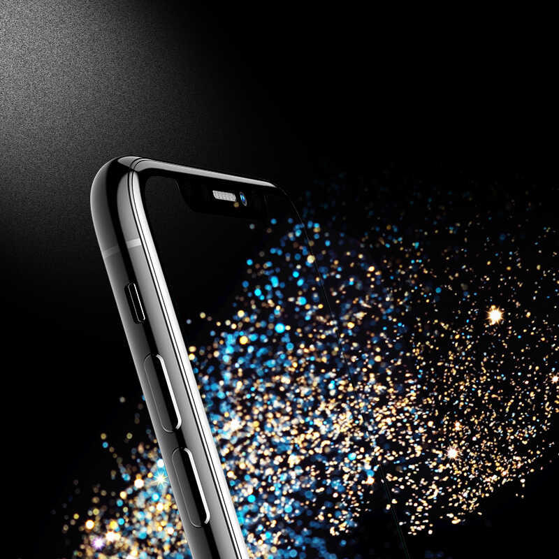 Apple iPhone 16E Zore Anti-Dust Privacy Tempered Screen Protector Black