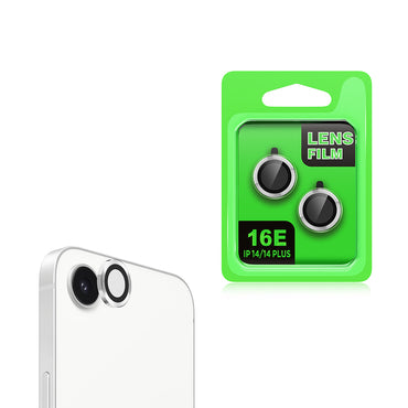 Apple iPhone 16E Zore CL-07 Camera Lens Protector Silver