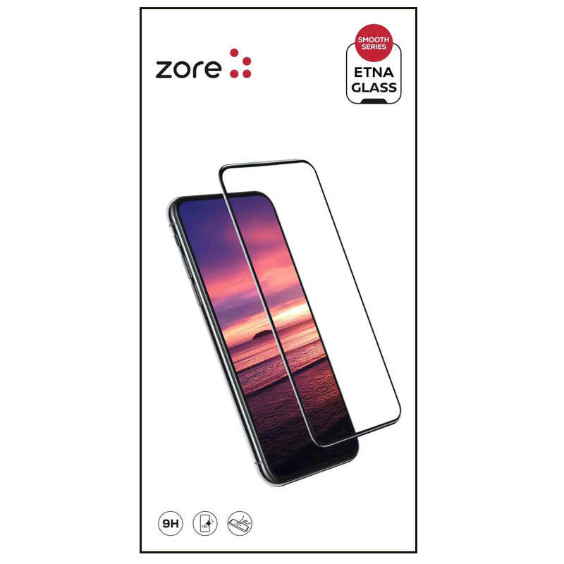 Apple iPhone 16E Zore Etnaa Glass Screen Protector Black 