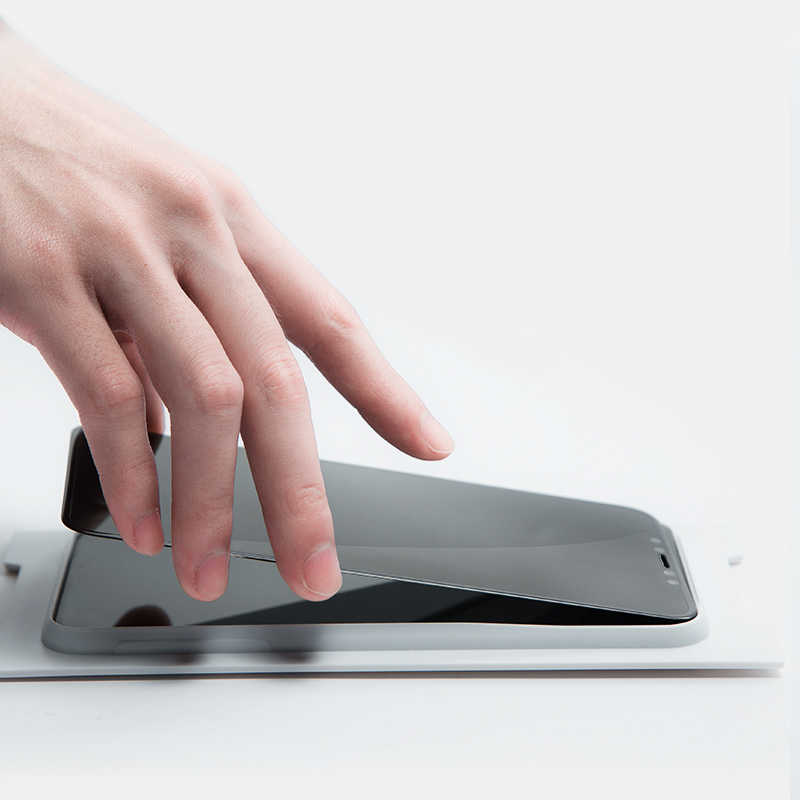 Apple iPhone 16E Zore Kor Privacy Cam Ekran Koruyucu Siyah