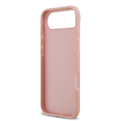 Apple iPhone 17 Air Kılıf Guess Orjinal Lisanslı Taşlı Arka Yüzey Üçgen Logolu Kapak Gümüş