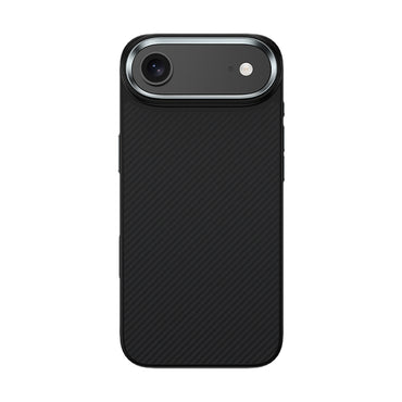 Apple iPhone 17 Air Kılıf Karbon Fiber M-safe Şarj Özellikli Benks Hybrid ArmorPro 600D Kevlar Kapak