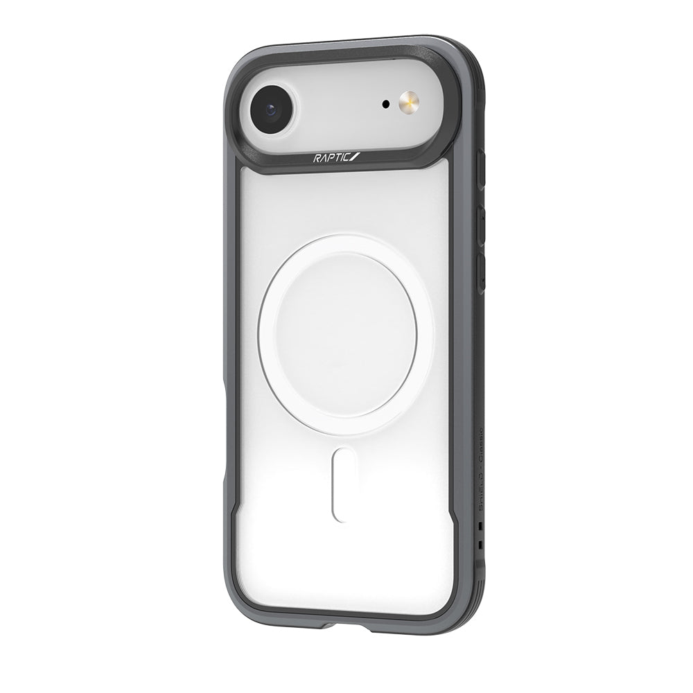 Apple iPhone 17 Air Kılıf M-safe Şarj Özellikli Airbagli Raptic Shield Serisi Şeffaf Arka Yüzey Kapak Colorful