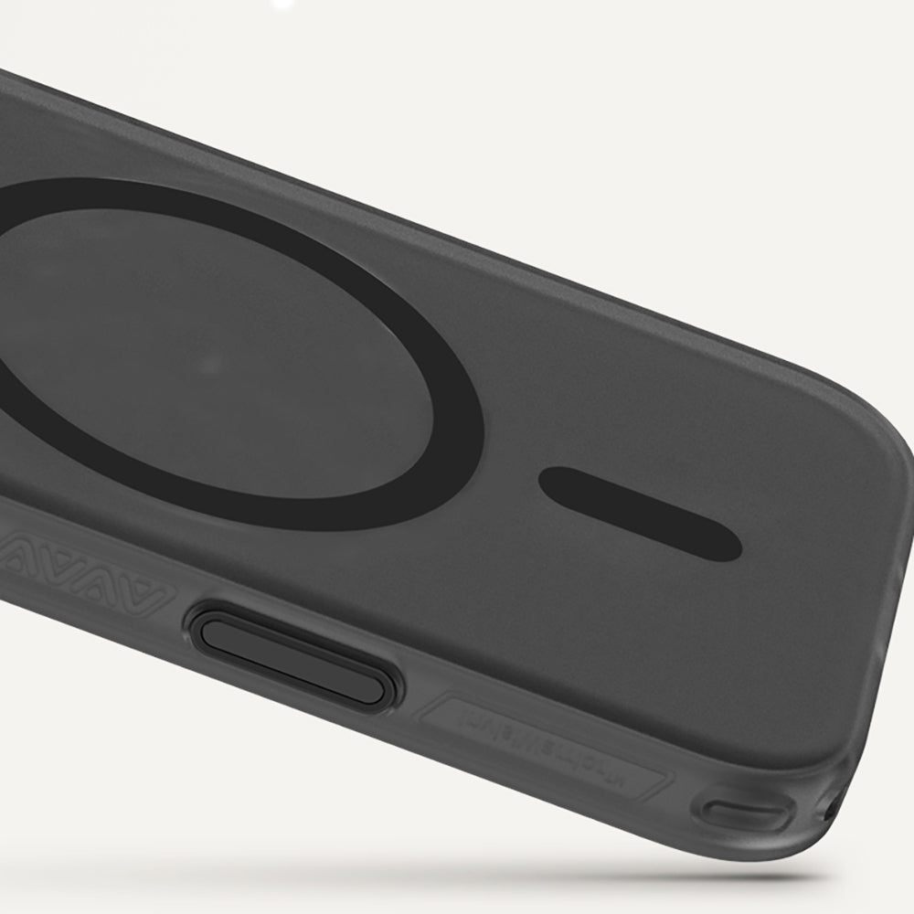 Apple iPhone 17 Air Kılıf M-safe Şarj Özellikli Benks Lucid Armor Kapak Siyah