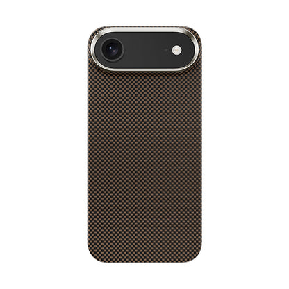 Apple iPhone 17 Air Kılıf M-safe Şarj Özellikli Benks Yeni Seri ArmorTint ArmorAir Kevlar Kapak Gold