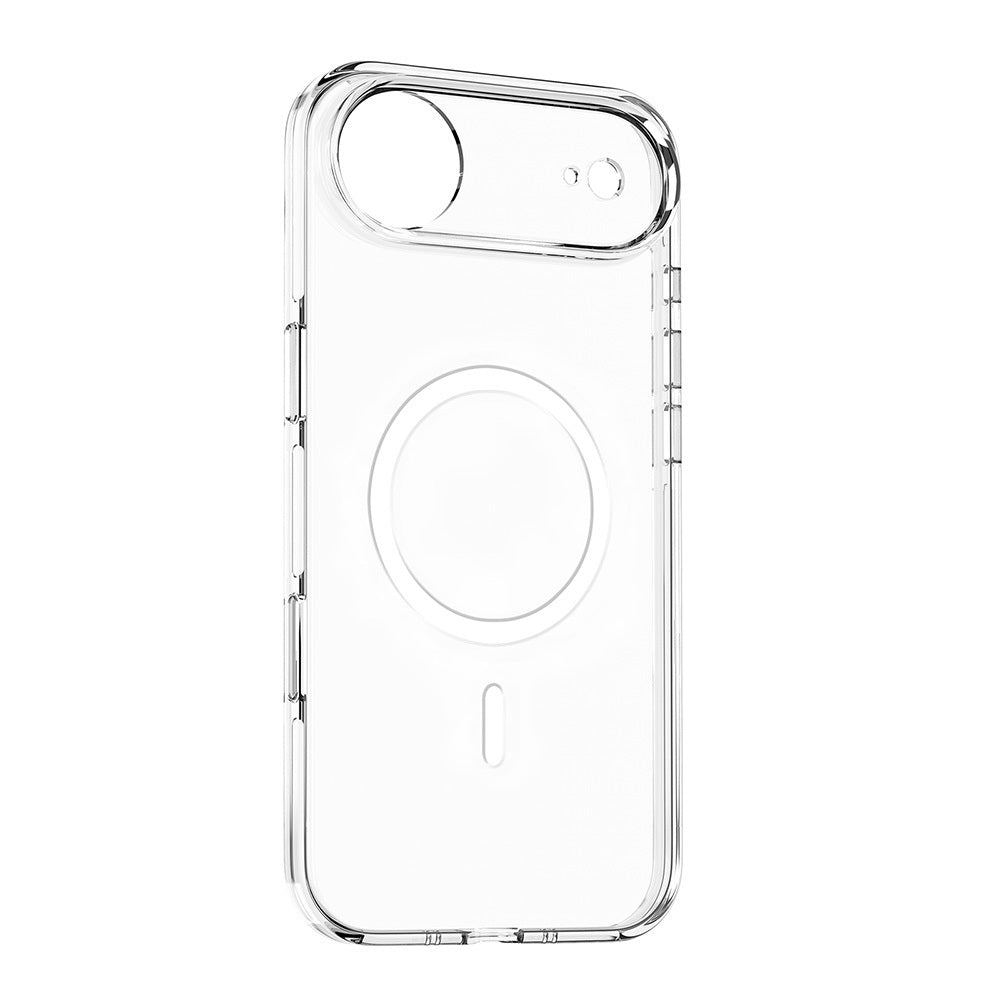 Apple iPhone 17 Air Case M-safe Charging Feature Camera Protection Zore Crypto Transparent Cover 
