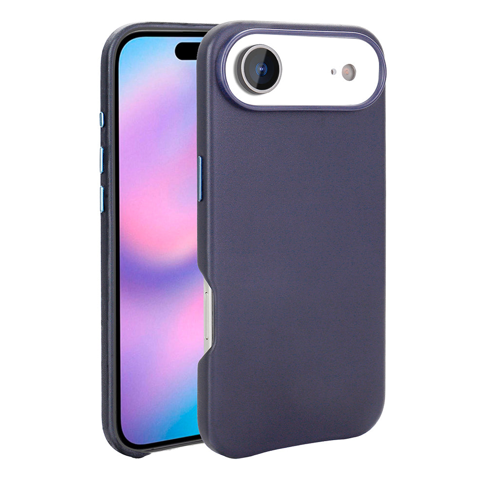 Apple iPhone 17 Air Case with M-safe Charging Function PU Leather Look Zore Cupra Cover Pink