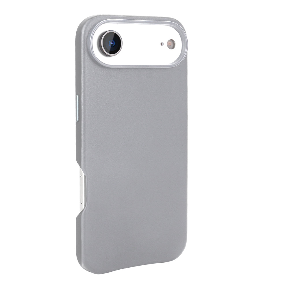 Apple iPhone 17 Air Case with M-safe Charging Function PU Leather Look Zore Cupra Cover Black