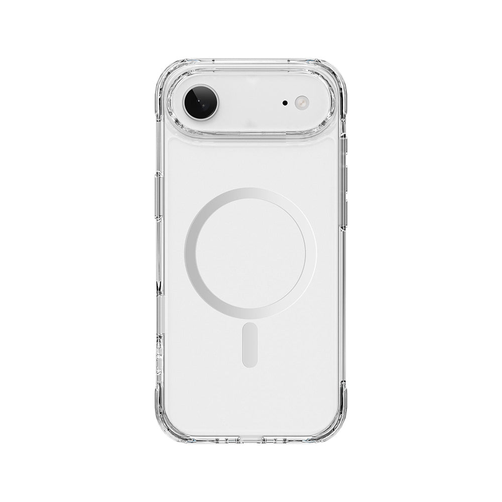 Apple iPhone 17 Air Case M-safe Charging Feature Wiwu MCC-702 Titanium Pro Series Hard PC Cover Black
