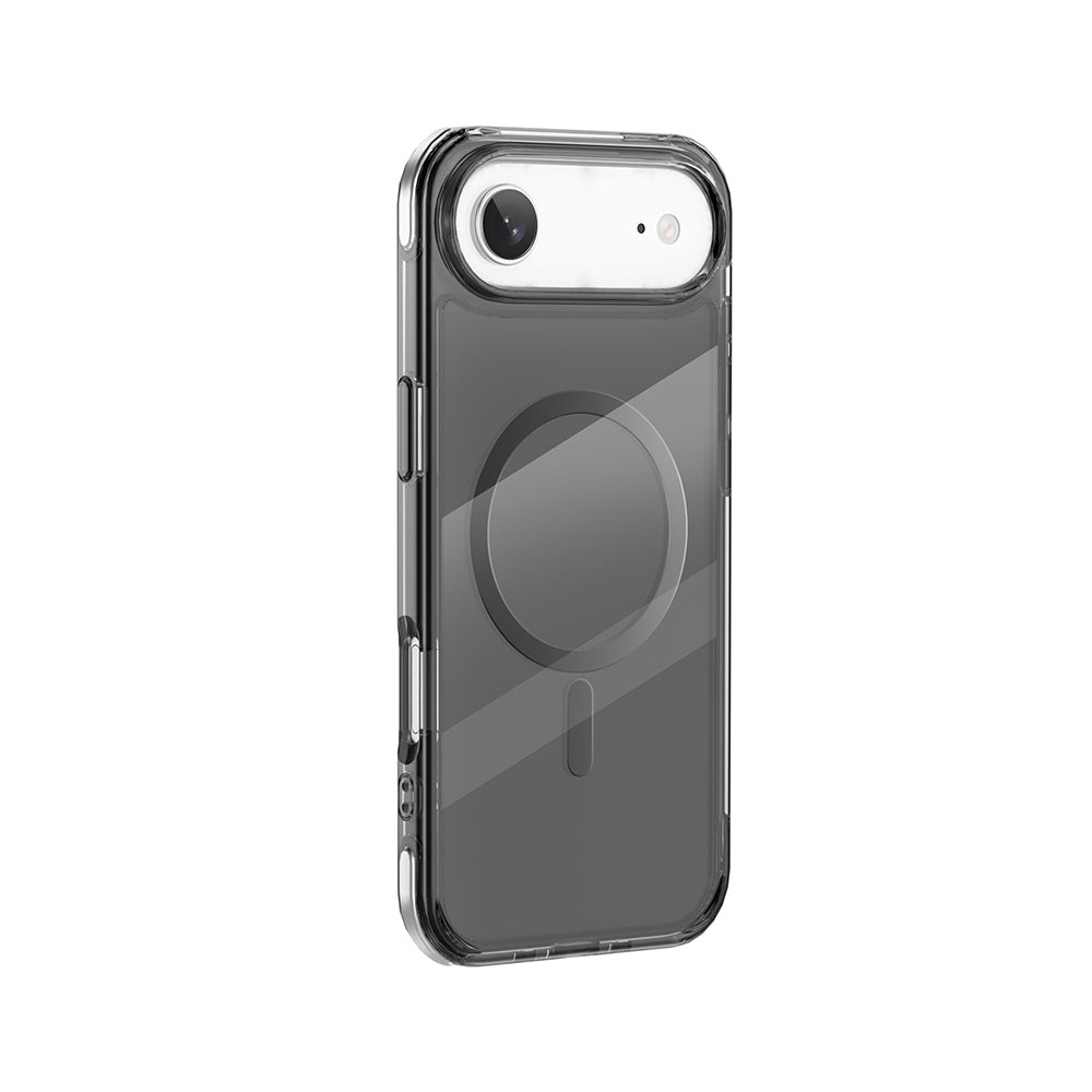 Apple iPhone 17 Air Case M-safe Charging Feature Wiwu MCC-702 Titanium Pro Series Hard PC Cover Transparent