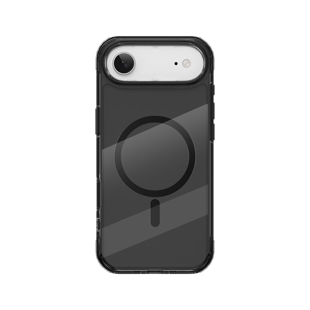 Apple iPhone 17 Air Case M-safe Charging Feature Wiwu MCC-702 Titanium Pro Series Hard PC Cover Transparent