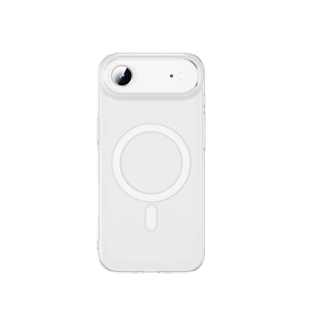 Apple iPhone 17 Air Case M-safe Charging Feature Wiwu YXK-207 Invisible Pro Hard PC Cover Transparent