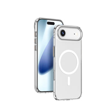 Apple iPhone 17 Air Case M-safe Charging Feature Wiwu YXK-208 Invisible Ultra Hard PC Cover Transparent 