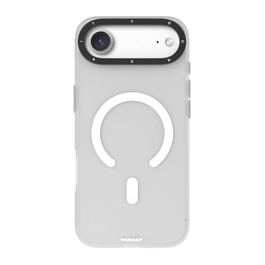 Apple iPhone 17 Air Case M-safe Charging Feature Youngkit Hidden Sand Series Cover White 