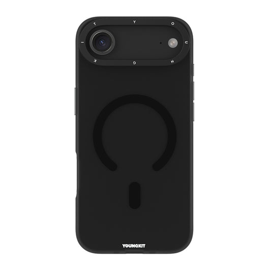 Apple iPhone 17 Air Case M-safe Charging Feature Youngkit Hidden Sand Series Cover Black 