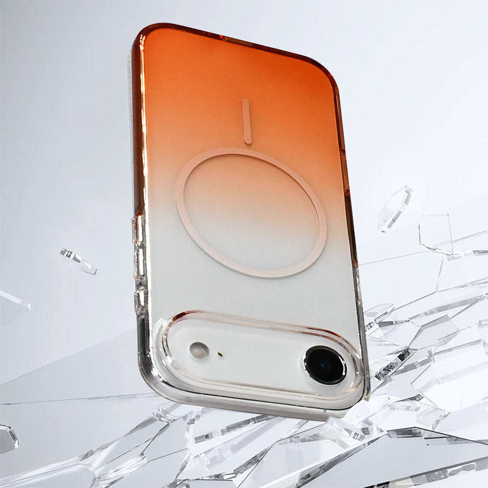 Apple iPhone 17 Air Kılıf M-Safe Şarj Özellikli Zore Septik Silikon Kapak Siyah