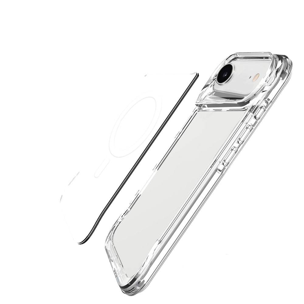 Apple iPhone 17 Air Case Zore M-safe Charging Feature T-Max M-safe Cover Transparent