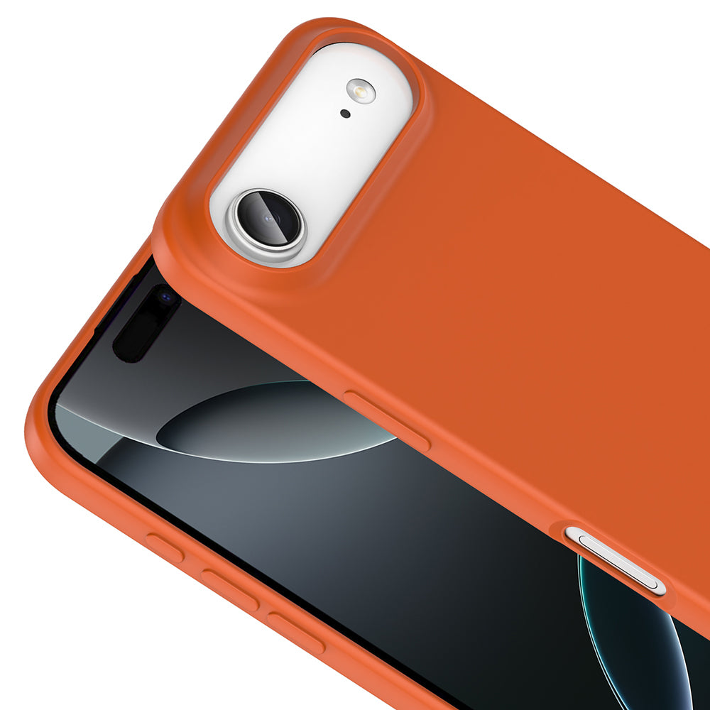 Apple iPhone 17 Air Case Zore Mara Launch Cover Orange