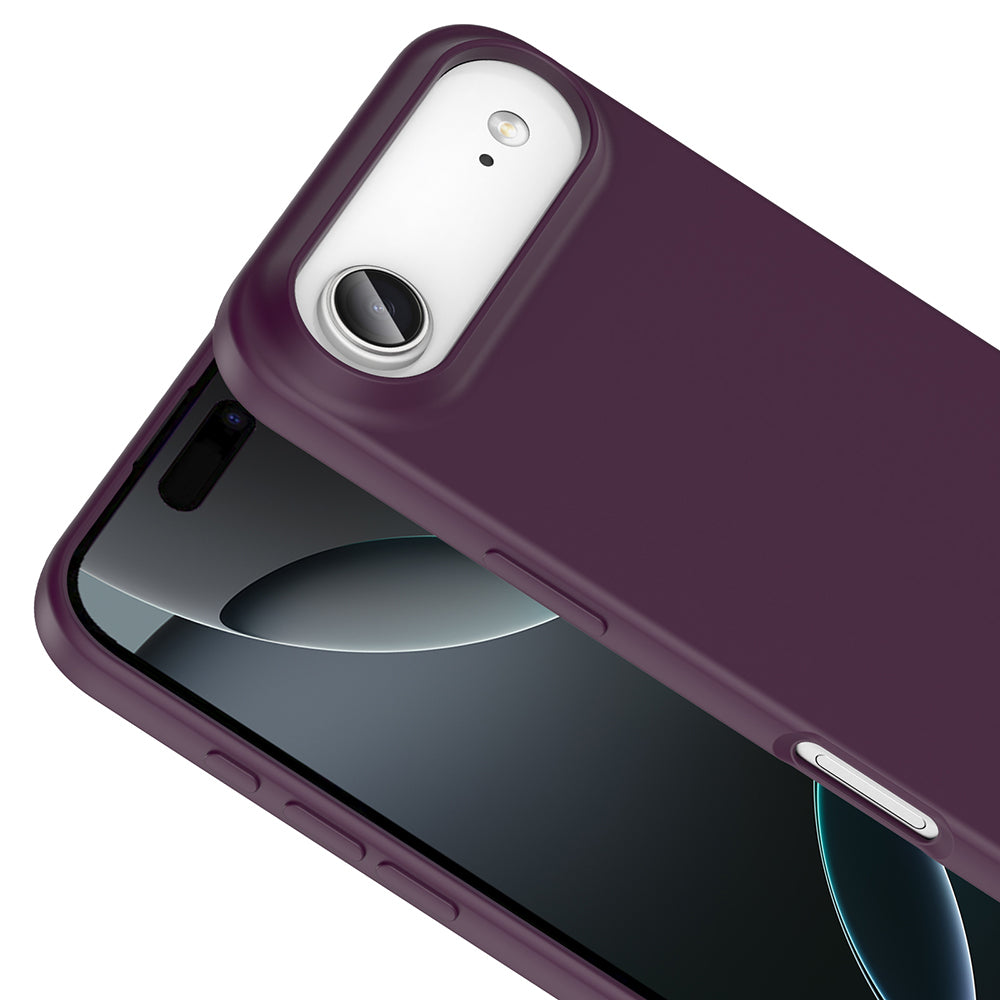 Apple iPhone 17 Air Kılıf Zore Mara Lansman Kapak Gri