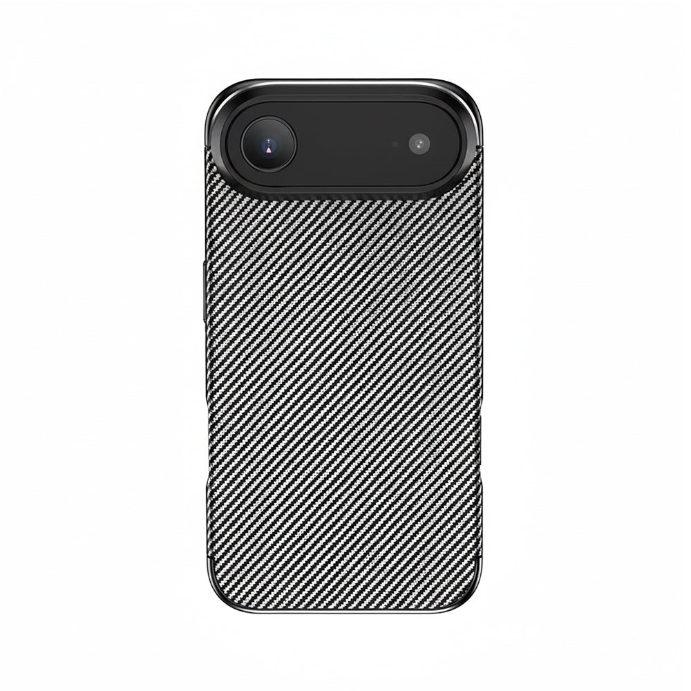 Apple iPhone 17 Air Case Zore Negro Silicone Cover Black