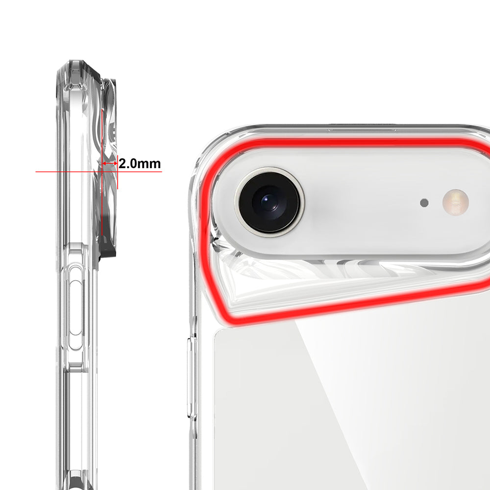 Apple iPhone 17 Air Case Zore T-Max Transparent Cover