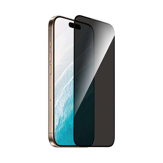 Apple iPhone 17 Air Wiwu GT-027 Zero Curved Privacy Fingerprint-Free Tempered Glass Screen Protector Black