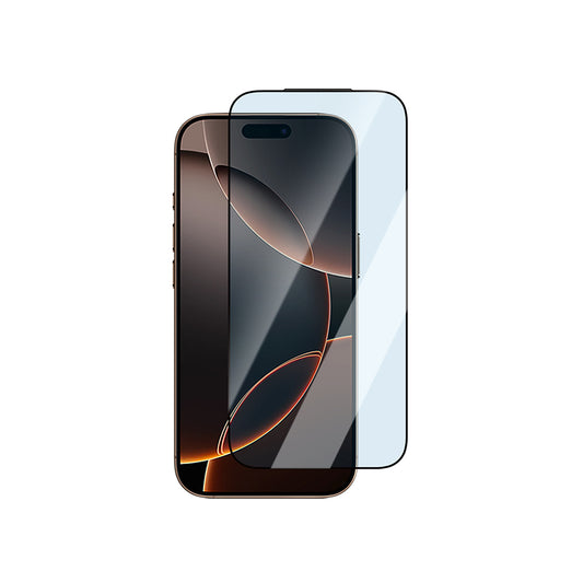 Apple iPhone 17 CaseWorld Applicator Series 2.5D Eyesafe Blue Light Technology 0.33mm Tempered Glass Screen Protector + Application Tool Transparent 