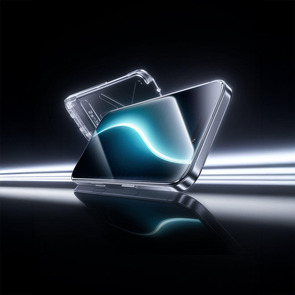 Apple iPhone 17 Hidrofobik Ve Oleofobik Özellikli Benks 0.3mm Privacy Air Shield Ekran Koruyucu 10'lu Paket Siyah